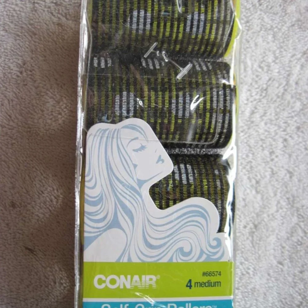 Conair Self Grip Rollers Volume Body Curls Hair Curlers Small Medium Extra Large